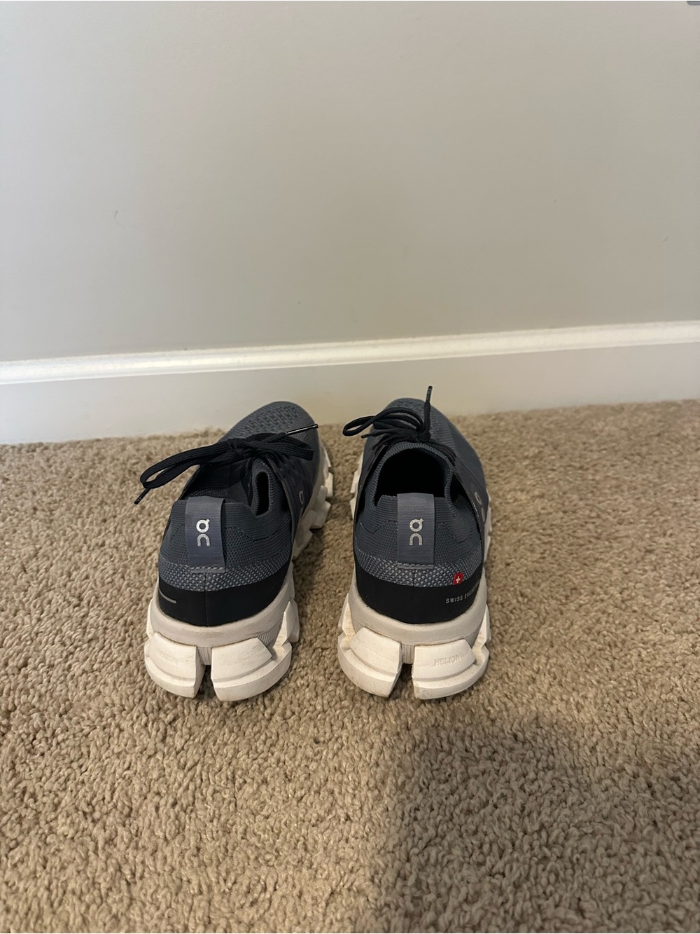 On Running Women’s Blue and White Cloudswift Athletic Shoes - Picture 3 of 4